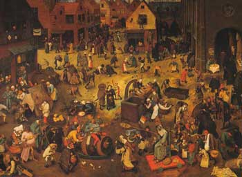 Le combat de carnaval et carême